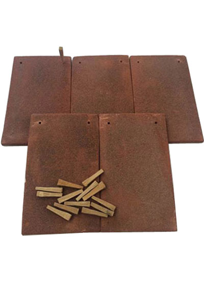 Peg clay roof tiles